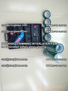 HOT KNIFE FOR TRIMMING INTERLAYER FILM for laminated safety glass glazing (13)