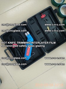 HOT KNIFE FOR TRIMMING INTERLAYER FILM for laminated safety glass glazing (22)