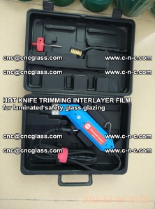 HOT KNIFE FOR TRIMMING INTERLAYER FILM for laminated safety glass glazing (29)