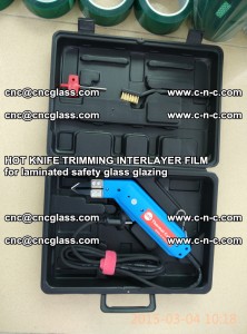 HOT KNIFE FOR TRIMMING INTERLAYER FILM for laminated safety glass glazing (33)