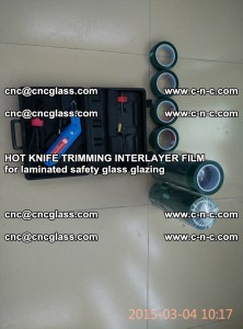 HOT KNIFE FOR TRIMMING INTERLAYER FILM for laminated safety glass glazing (7)